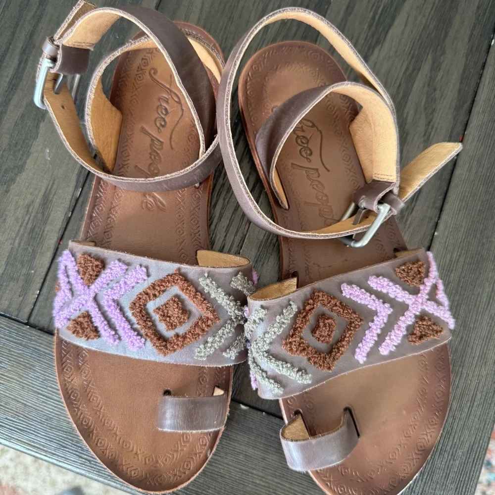 FREE PEOPLE Torrence Leather Sandal